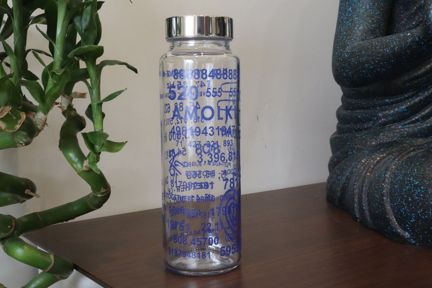 Energy-Infused Glass Bottle