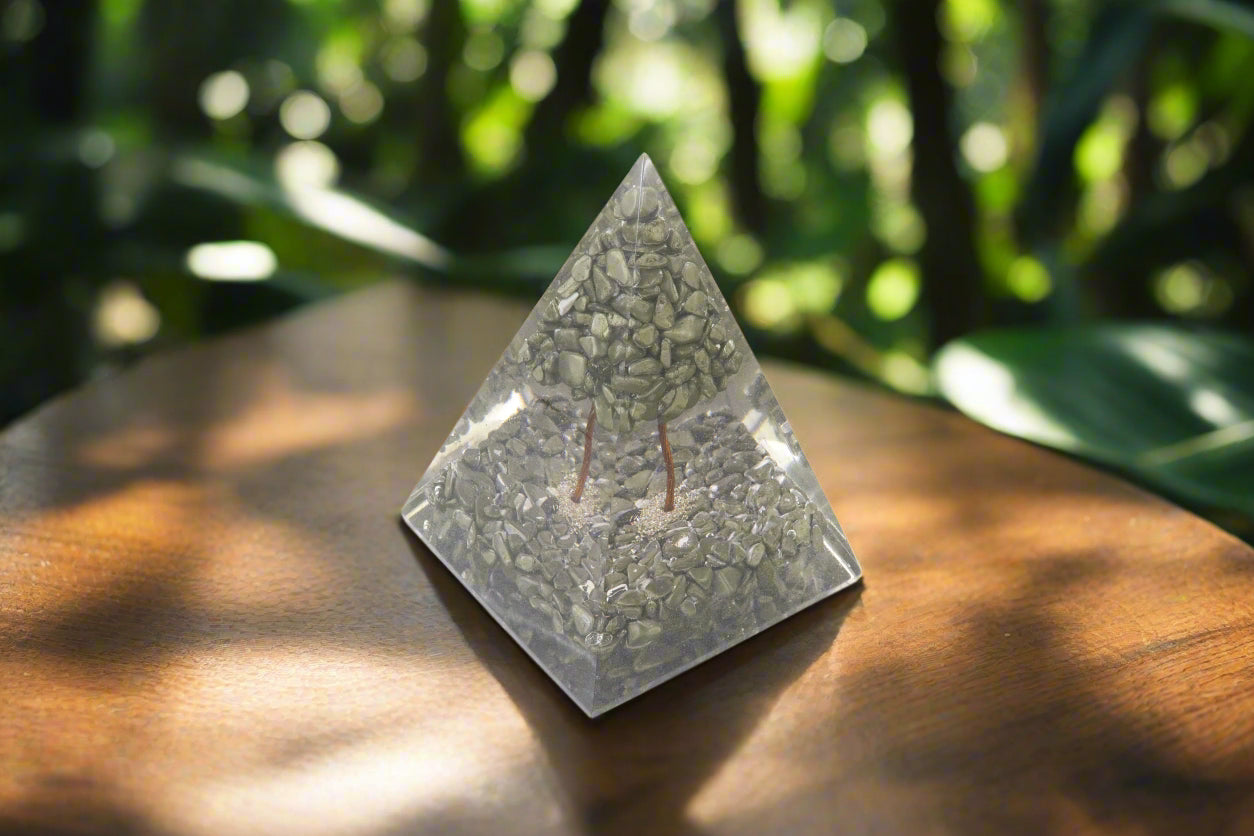 Jumbo Pyrite Pyramid