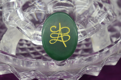 The Prosperity Zibu Coin Made with Premium Green Jade