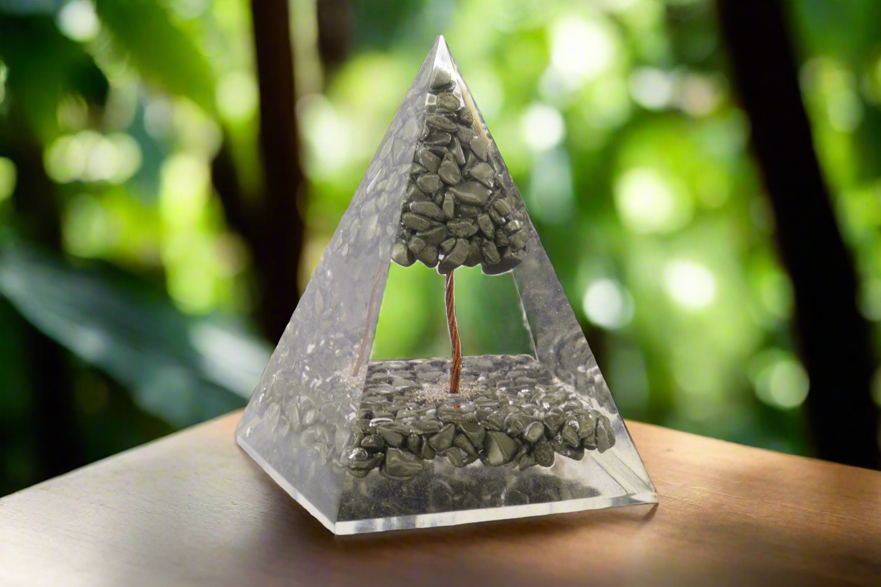 Jumbo Pyrite Pyramid