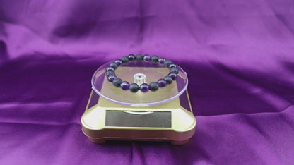 The Lava & Amethyst Harmony Bracelet