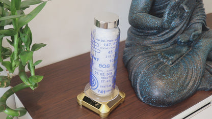 Energy-Infused Glass Bottle